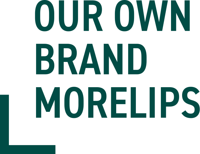 Our own brand Morelips